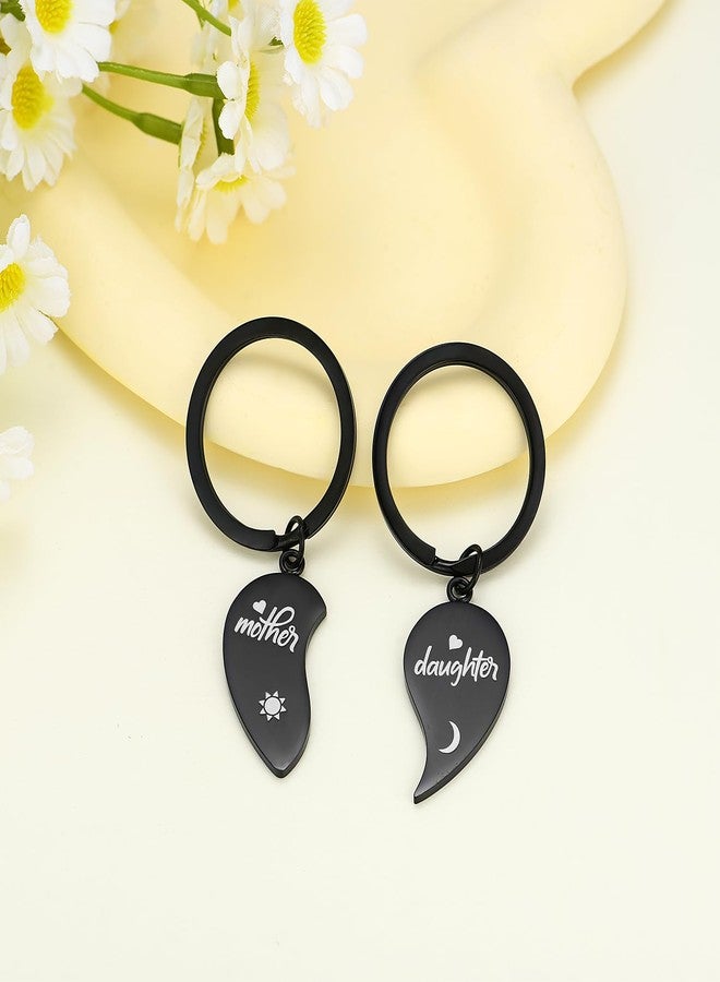 Yonhon Mother Daughter Keychains Set for 2, Mom Daughter Matching Keychains for 2 - Image 2
